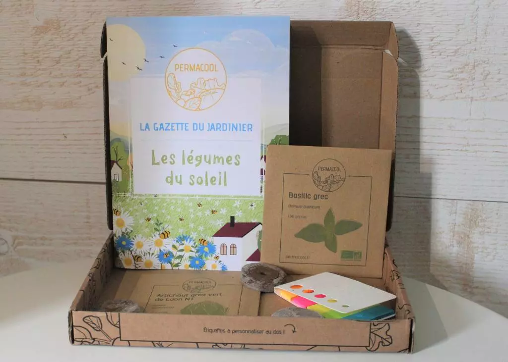 Coffret de jardinage "Les légumes du soleil"