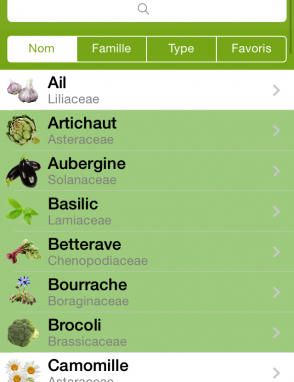 application android mon jardin potager