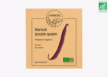 Haricot Purple Queen bio