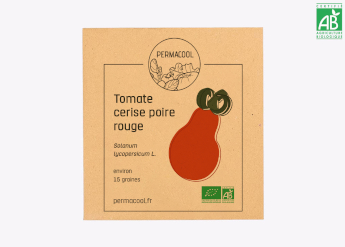 Tomate cerise poire rouge bio