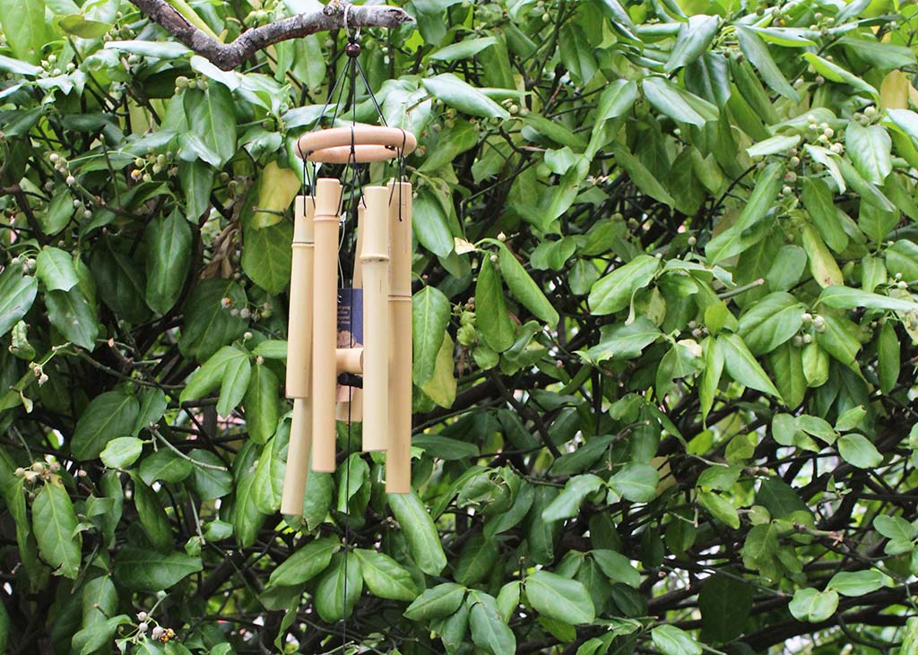 Bambou Vent Carillon en Bois Carillon à Vent Bambou Carillon a
