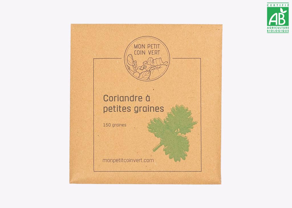 sachet de graines de coriandre bio