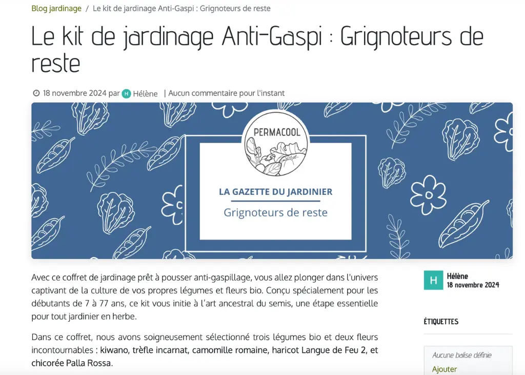 Grignoteur de restes - Anti-gaspi