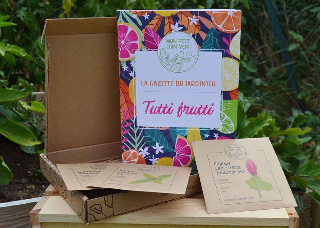 Coffret de jardinage "Tutti Frutti"