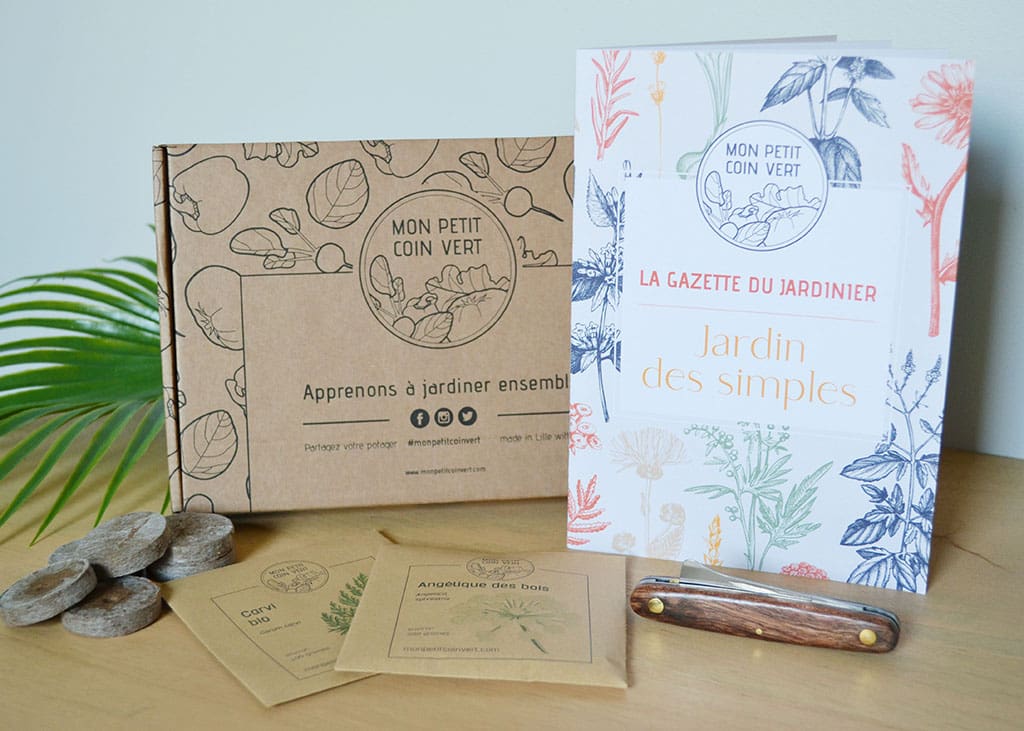 Coffret de jardinage "Jardin des simples"