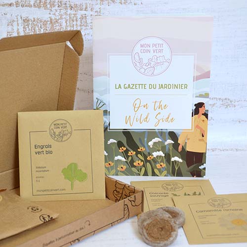 Coffret de jardinage "On the wild side"