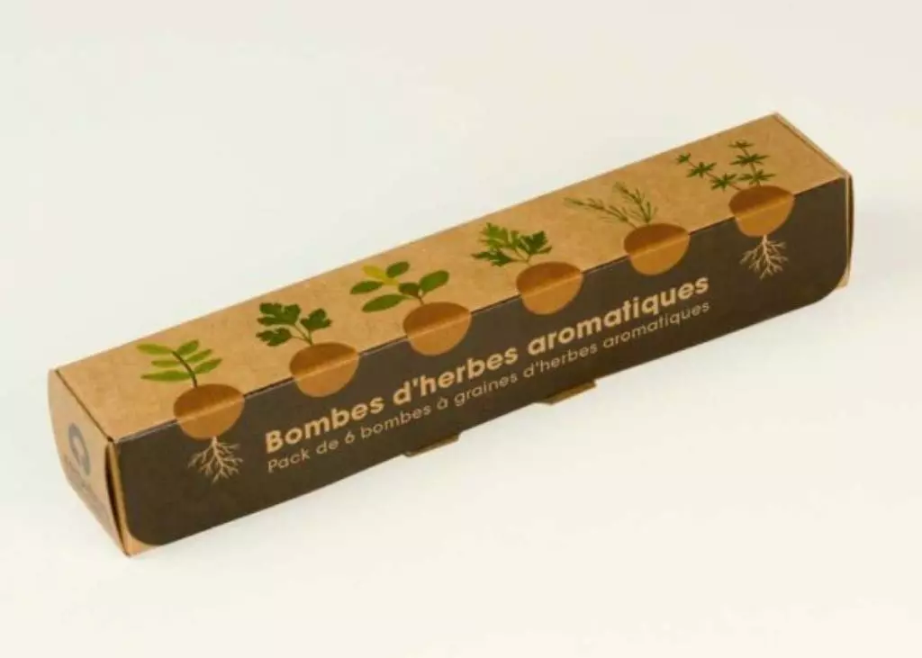 Bombes d'herbes aromatiques