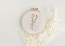 Kit de broderie fleur