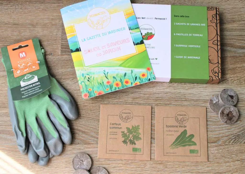 Coffret de jardinage "Soleil et Saveurs du Jardin"