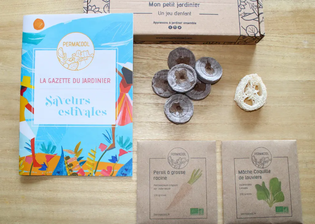 Coffret de jardinage " Saveur estivale "