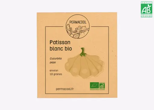 [PC-376DL] Pâtisson blanc bio DL