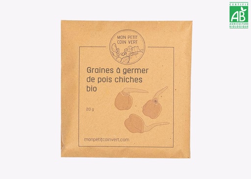 [PC-220DL] Graines à germer de pois chiches bio DL