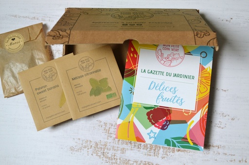 [PC_Box_mars_2023] Coffret de jardinage "Délices Fruitiers"