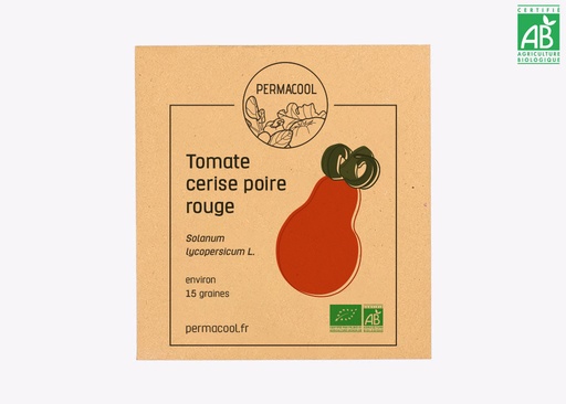 [PC-107] Tomate cerise poire rouge bio