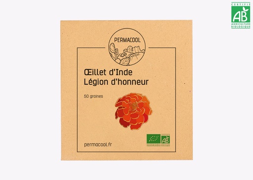 [PC-216] Oeillet d'inde légion d'honneur bio