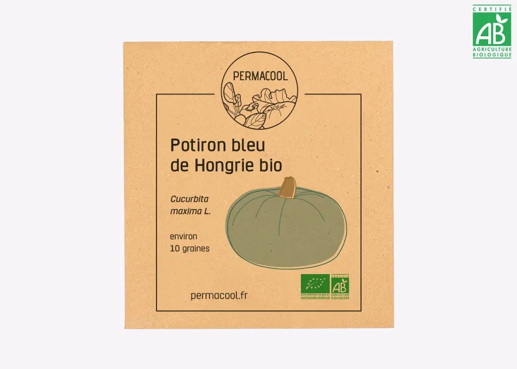 [PC-365] Potiron bleu de hongrie bio